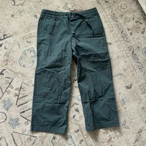 NEW WITH TAGS LL BEAN WIDE LEG ANKLE PANT PETITE